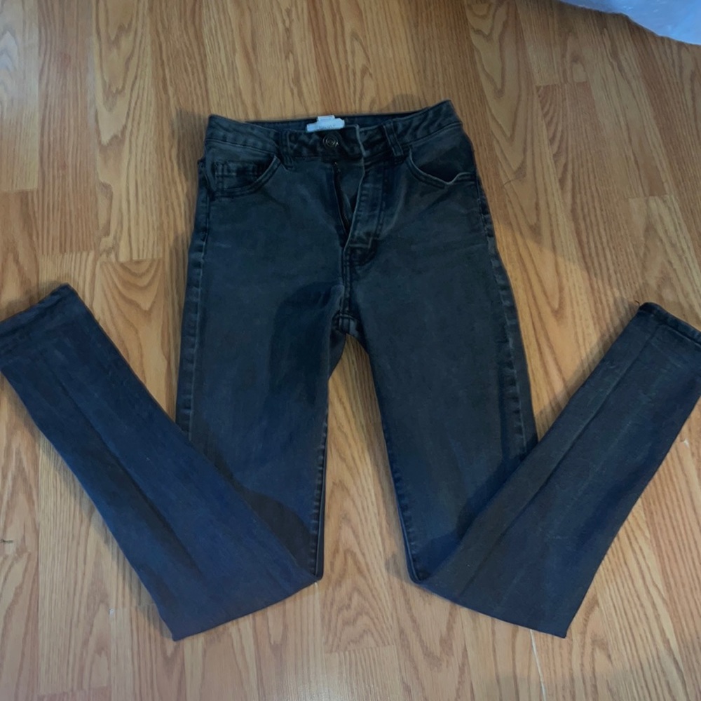For ever 21 sz24 black skinny jeans